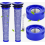 2 Pack Vacuum Cleaner Replacement Filters Compatible with V7 V8 Absolute Animal Plus Pro Motorhead Models 1