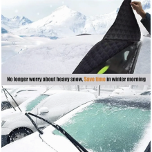 Universal Car Windscreen Cover, Extra Thick Water-Resistant Shield for Snow, Ice, Frost, Dust and UV Protection
