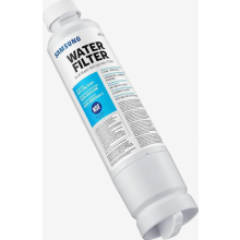 Refrigerator Water Filter Replacement for Side-by-Side and French Door Fridges, HAF CIN EXP, White