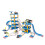 Großes Polizeiparkhaus, 4 Ebenen, Tankstelle, 100 Elemente 1