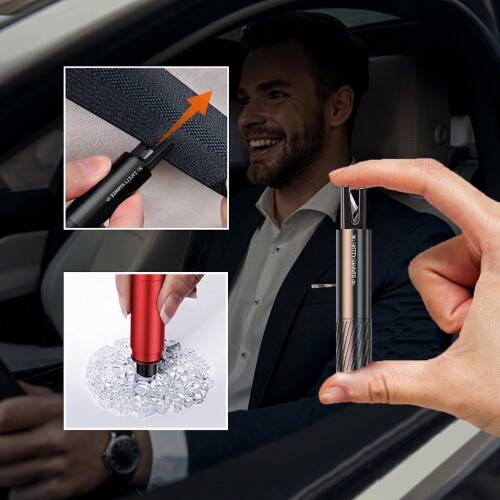 Notfallhammer 2in1 Auto Gurtschneider Robust 3 Stück — notfallhammer, autohammer, gurtschneider, fensterbrecher 1