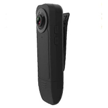 Mini kamera s klipom, prenosný bezdrôtový videorekordér 1080P s detekciou pohybu, pohodlné a cenovo dostupné nočné videnie (čierna