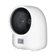(Biely) Prenosný stolový elektrický ohrievač 400W, zimný ventilátor, ohrievač vzduchu, domáca kancelária