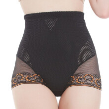 (Black,L)Corset femme Body Shaper Control slim ventre taille haute culotte forme sous vêtement