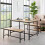 Loft-Esszimmermöbel-Set - Tisch und 2 Bänke für Küche oder Esszimmer ModernHome 1