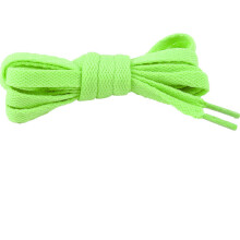 (Light Green,90cm/35.43in)Terylene Cotton Shoelace Colorful Flat Shape Sports Casual Shoes Simple Fashion
