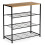 Schuhschrank, Ständer, Regal, Loft, 3 Ebenen 2