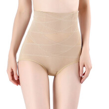 (Nude,L)Corset shaper femme taille haute shapewear culotte contrôle slim élastique sous vêtement