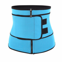 (Blue,4XL)Ceinture en néoprène pour femme entraîneur de taille sauna sueur body shaper ventre contrôle plus minceur