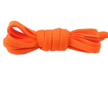 (Orange,60cm/23.62in)Terylene Cotton Shoelace Colorful Flat Shape Sports Casual Shoes Simple Fashion