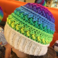 Imagem de avaliação de Red Heart Super Saver Yarn-Parrot Stripe