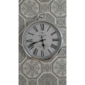 Silver Pocket Watch Clock Kensignton Station Large Wall Clock 42cm Review Image