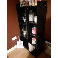 (Grey, Tall) Wooden Bookcases | Tall or Wide Storage Rack Units Review Image
