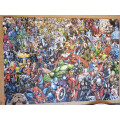 Clementoni 39411 Clementoni-39411-Impossible Puzzle-Marvel-1000 Pieces, Multi-Colour Review Image