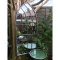 Charles Bentley Rustic Decorative Arch Mirror - Grey Review Image
