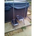 Double Anti Slip Step with Support Handrail (Caravan Motorhome Disabled Aid Assist) Review Image