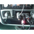 12V 3 Way Car Cigarette Lighter Socket Splitter USB Charger Power Adapter Review Image