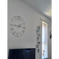 Extra Large Roman Numeral Skeleton Wall Clock - 60cm Review Image