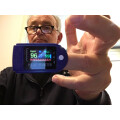 Fingerpulsoximeter SpO2 Blodsyremättnadsmätare Recensionsbild