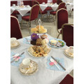 (Square) 3 Tier Cake Stand Afternoon Tea Wedding Party Review Image