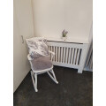 Radiator Heater Cover Case Cabinet Vertical Grill Slatted Review Image