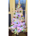 vidaXL Artificial Christmas Tree with Stand 150cm 380 Branches Decoration Review Image