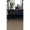 (Black) Comfy Living Brisbane Faux Leather Sofa Bed Review Image