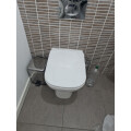 Luxury Square Toilet Seat Heavy Duty Soft Top Quick Release Hinges Review Image
