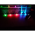 (White) Gaming Keyboard Mouse Set Rainbow LED Wired USB For PC Laptop PS4 Xbox Review Image