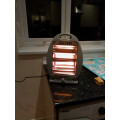 NEW 800W 2 BAR PORTABLE ELECTRIC HEATER QUARTZ HALOGEN WORK 2 SETTINGS Review Image