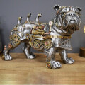 (Mechanical dog) Steampunk Crafts | Silver | Resin Home Ornament Review Image