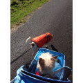 (Red Pet Stroller) KCT Hooded Pet Strollers for Small to Medium Sized Pets Review Image