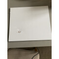White High Gloss 2 Drawer Bedside Table Lamp Nightstand White Bedroom Review Image