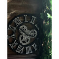Large Metallic-Look Outdoor Roman Numeral Wall Clock Review Image