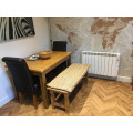 Corona 4'0" Bench Solid Wood Mexican Pine Wooden Dining Hallway Review Image