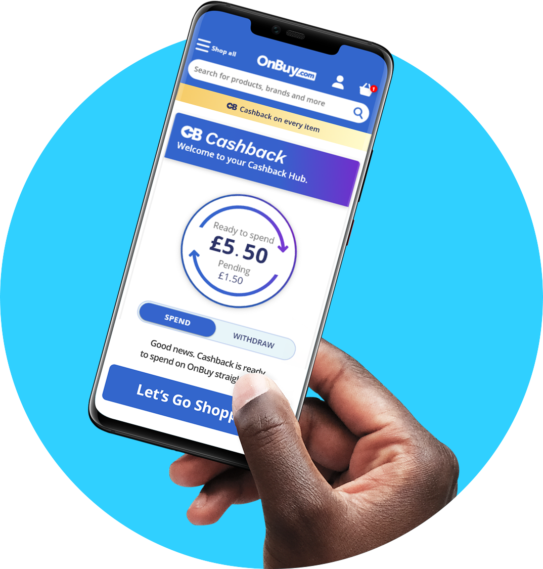 Earn. Shop more to earn more!